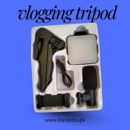 Premium Video Making Kit for Vlogging – Record Like a Pro | Marketto.pk