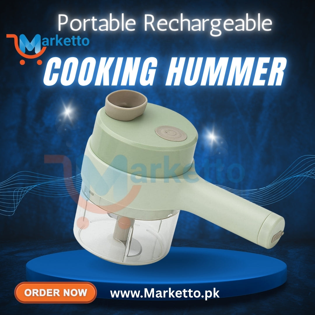 Portable Rechargeable Cooking Hummer | Best Quality Food Chopper