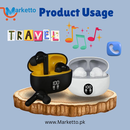 Stereo Sound Airbuds – Clear, Stylish & Powerful