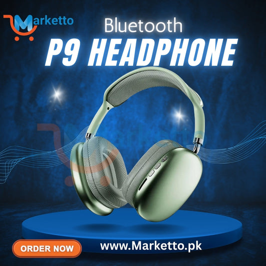 P9 Wireless Bluetooth Headphones – Stylish & Powerful Sound in Pakistan
